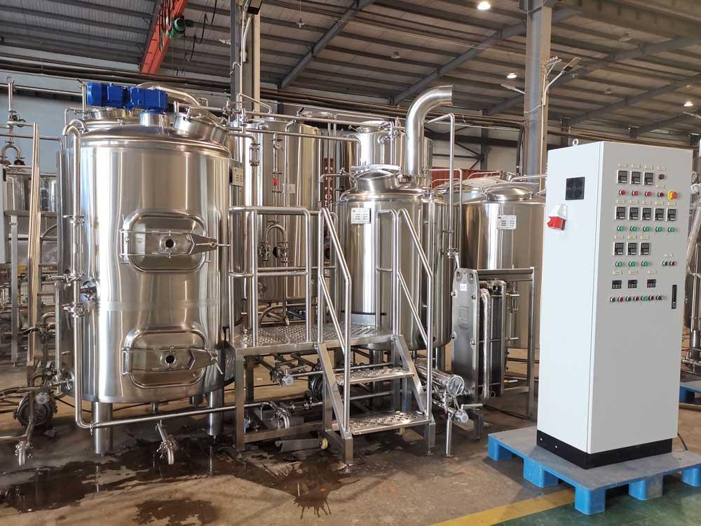 500L two body-three vessel brewhouse equipment